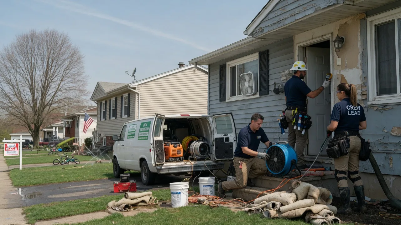 Flood Cleanup in Saint Francisville, IL near me